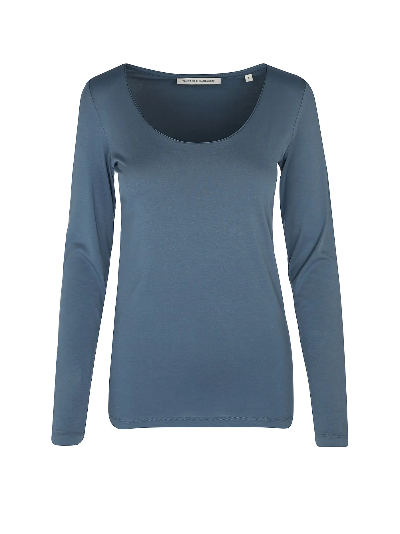 TRUSTED HANDWORK | Langarmshirt | blau